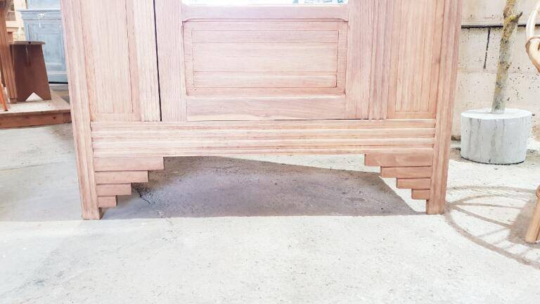 Old art-deco wardrobe