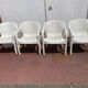 4 armchairs garden allibert Pierre Paulin "dangari"