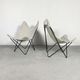 Set of 2 Butterfly, BKF armchairs by Jorge Ferrari Hardoy for Knoll, 1970