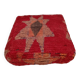 Handmade Berber pouf in wool 60 X 60 X 20 CM