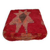 Pouf berbère fait main en laine 60 X 60 X 20 CM