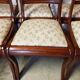 Mahogany empire chairs