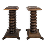 Pair of screw columns for press