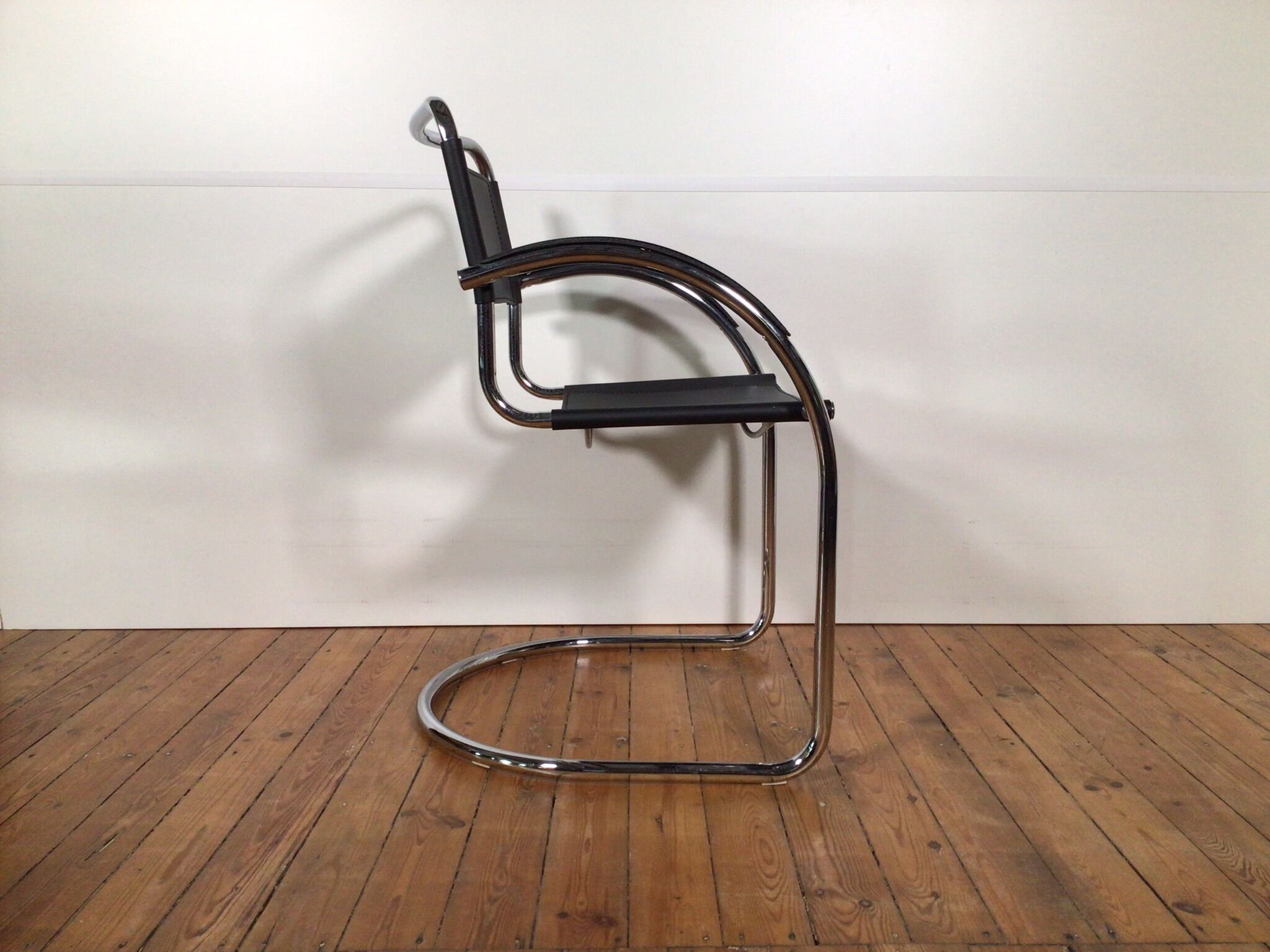 Set 4 chroom buisstoelen
