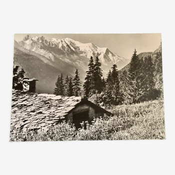 Black and white photo print 1950 Georges Tairraz