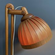 Hans agne Jakobsson wood floor lamp 1960s