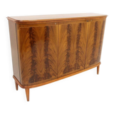 Scandinavian enfilade in mahogany, Swedish modern, Sweden, 1940.