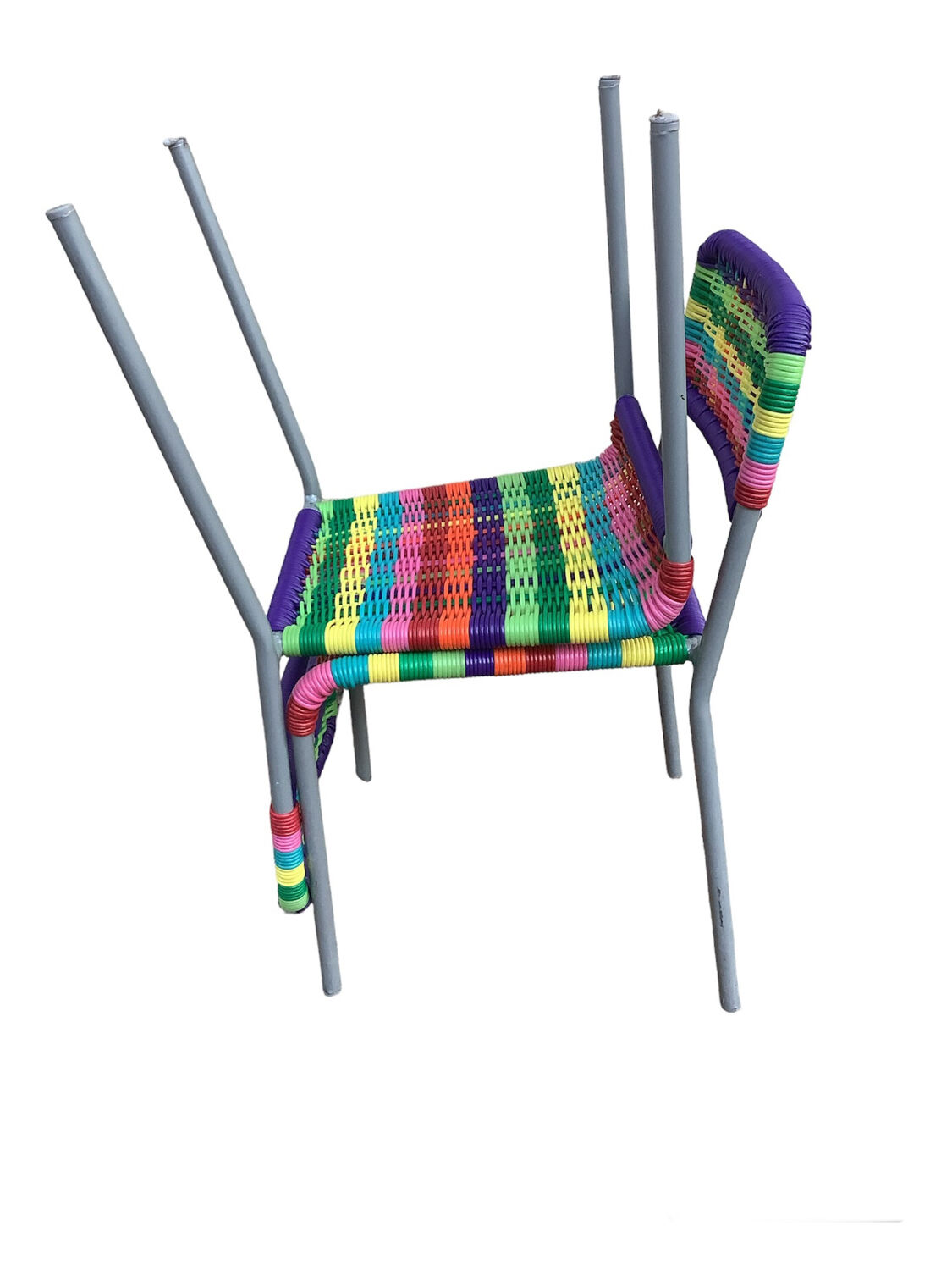 2 IKEA scoubidou children's chairs