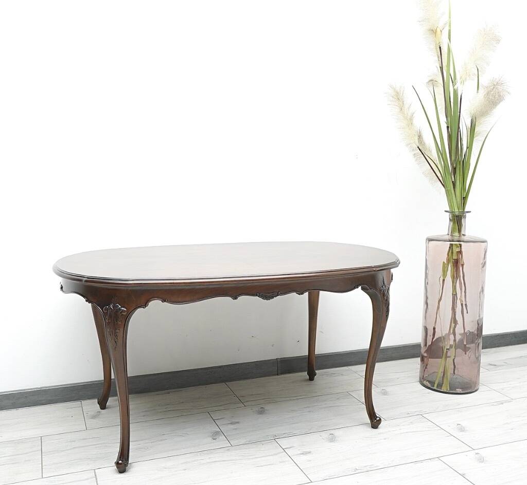 Elegant Ludwik coffee table. After professional renovation.