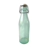 Glass bottle with ceramic cap from the 50s