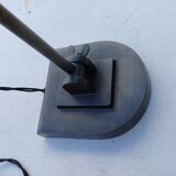 Industrial metal lamp, 2 arms