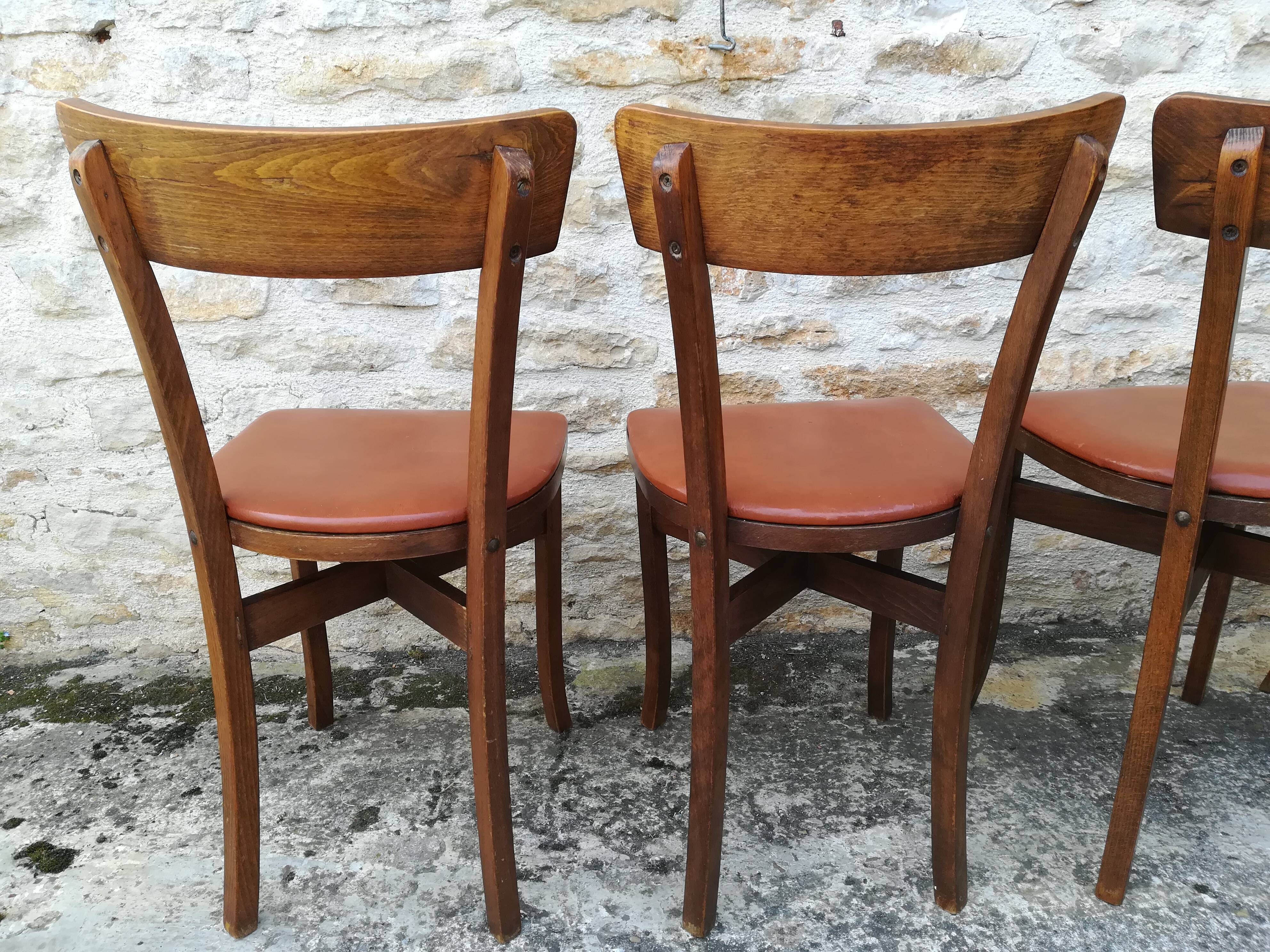Bistro chairs 50s