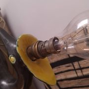 Pied de lampe en ceramique annees 50's