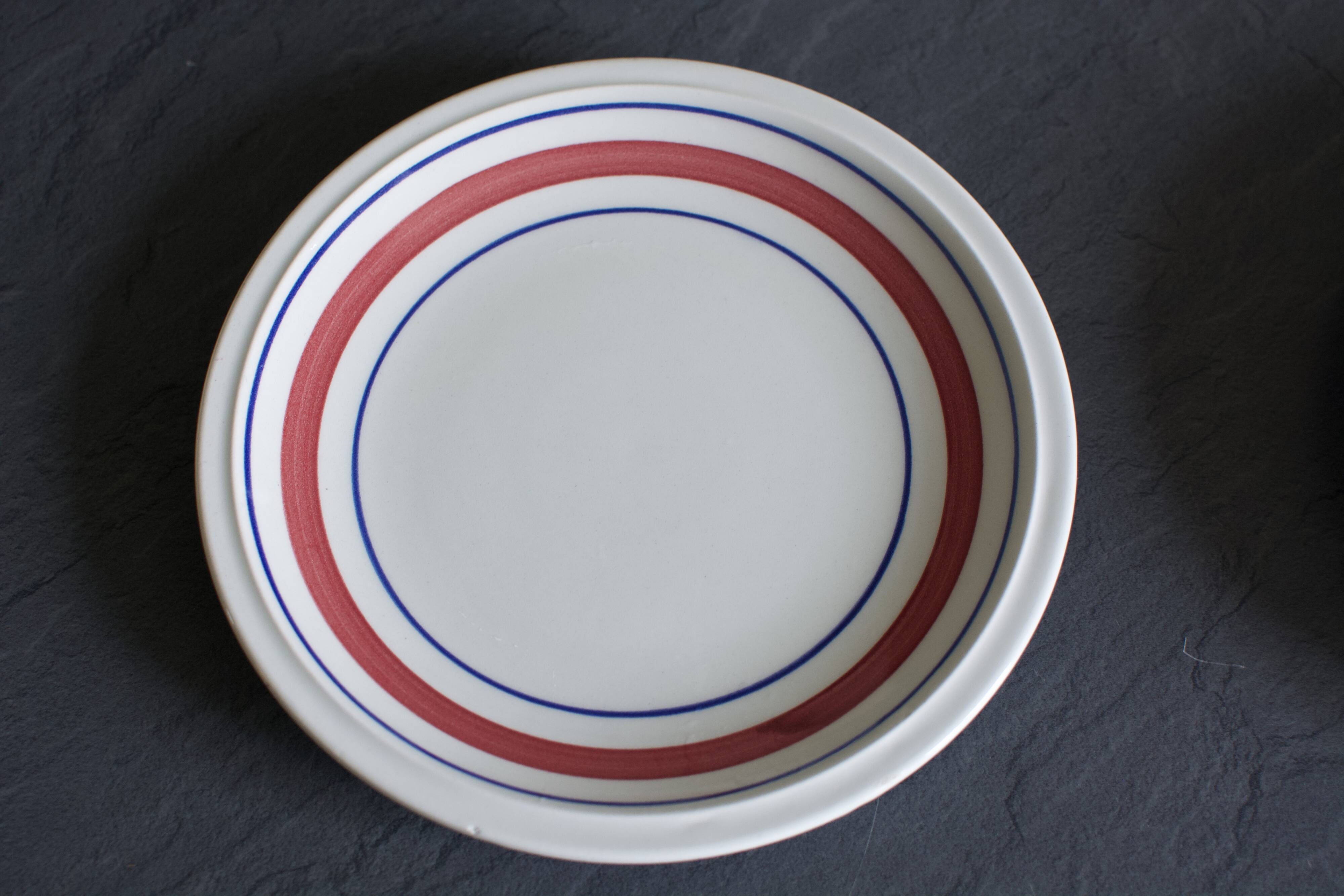 Vintage plates made in Italy S. Maria