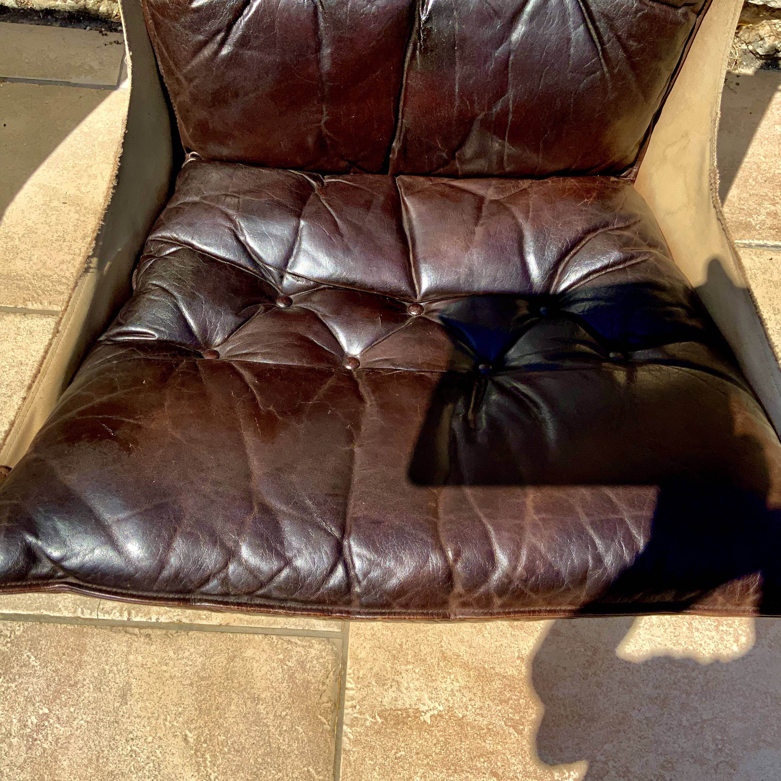 Pair of Scandinavian armchairs, Falcon by Sigurd Ressel, 1970s, produced