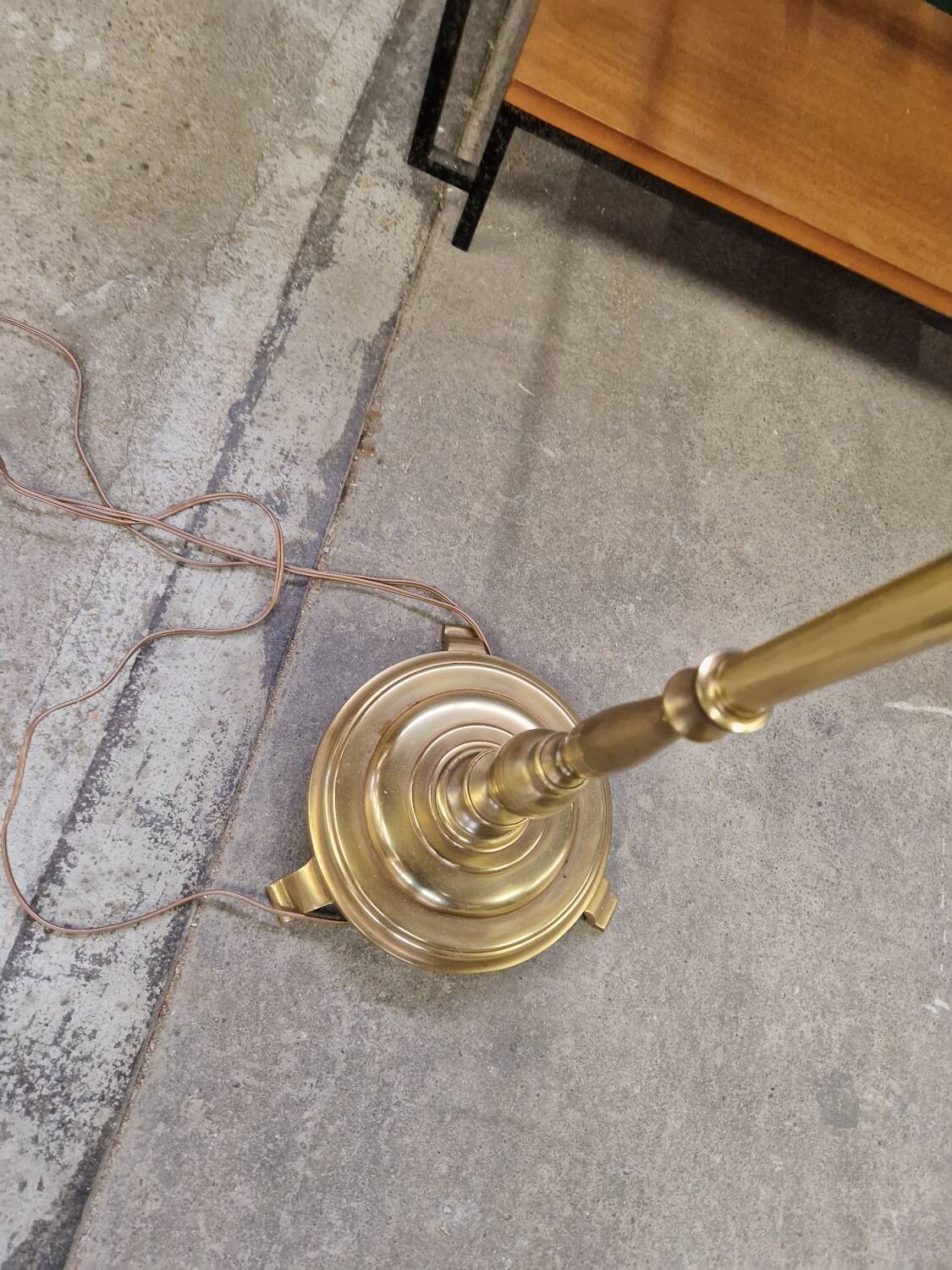 Lampadaire en laiton