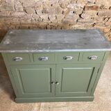 Green sideboard 4 drawers