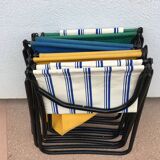4 Chambord folding armchairs from the 1950s