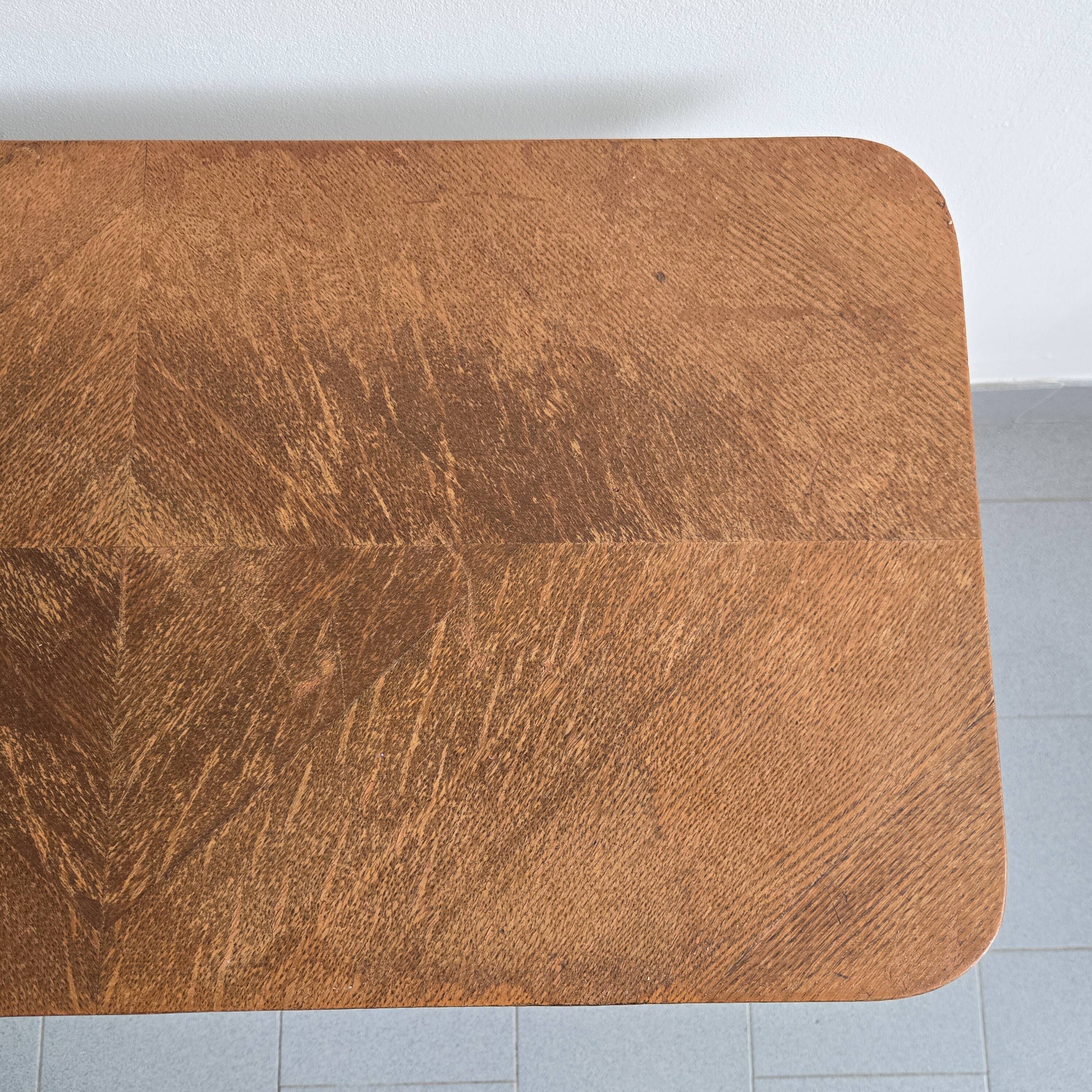 Vintage 1950s pedestal side table