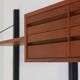 Poul Cadovius wall-unit vintage freestanding