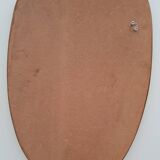 Vintage 1960s ovoid mirror