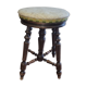 Height-adjustable piano stool