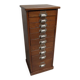 Cabinet de pharmacie en chêne vintage