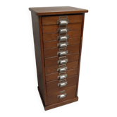 Cabinet de pharmacie en chêne vintage