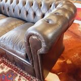 3-seater Chesterfield sofa