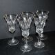 Villeroy Boch set of 5 cut crystal champagne flutes – Royal model VB H17cm