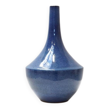 Rogier Vandeweghe, Blue-Glazed Tapered Vase for Amphora