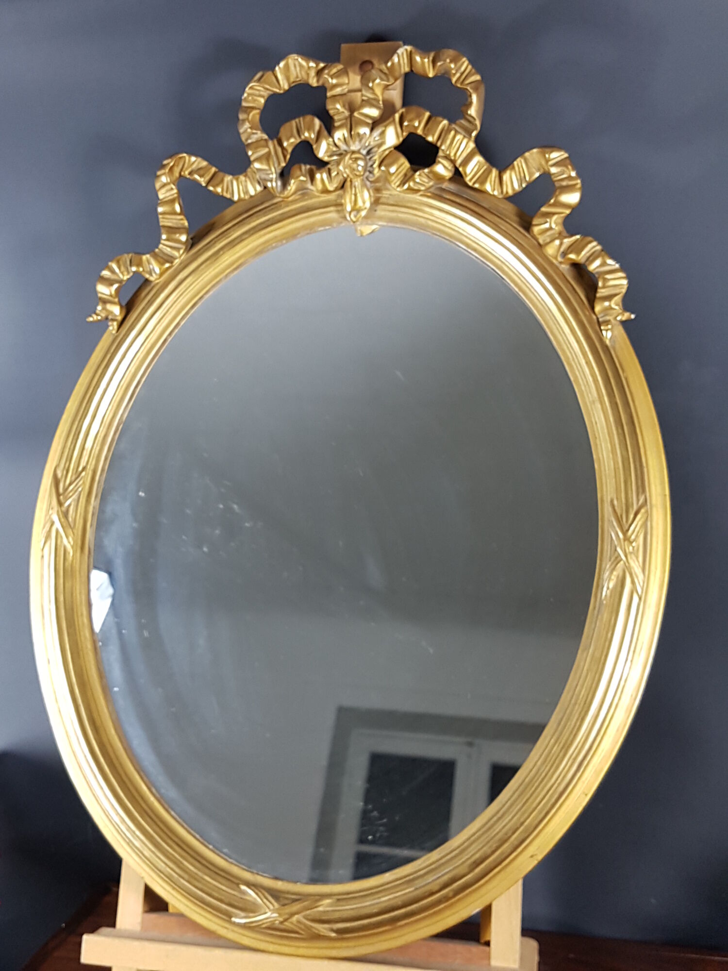 Mirror framing old Louis XV style, 65x47cm