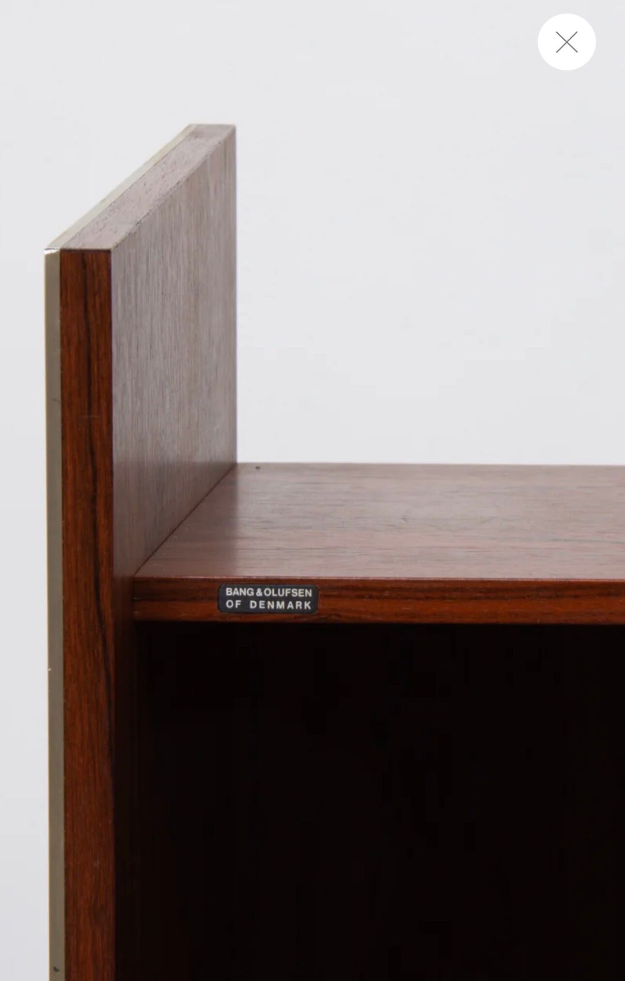 Modernist console design from the 1980s.