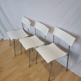 Trio de chaises Campus Lammhults Suède 1990