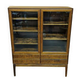 Rosewood display cabinet by Ole Wanscher for Jeppesen Denmark 1950s