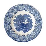 Assiette anglaise vintage en porcelaine Woodland unicorm