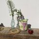 Pitcher in slip - earthenware Saint Clement numbered with fruit and grape basket decoration
