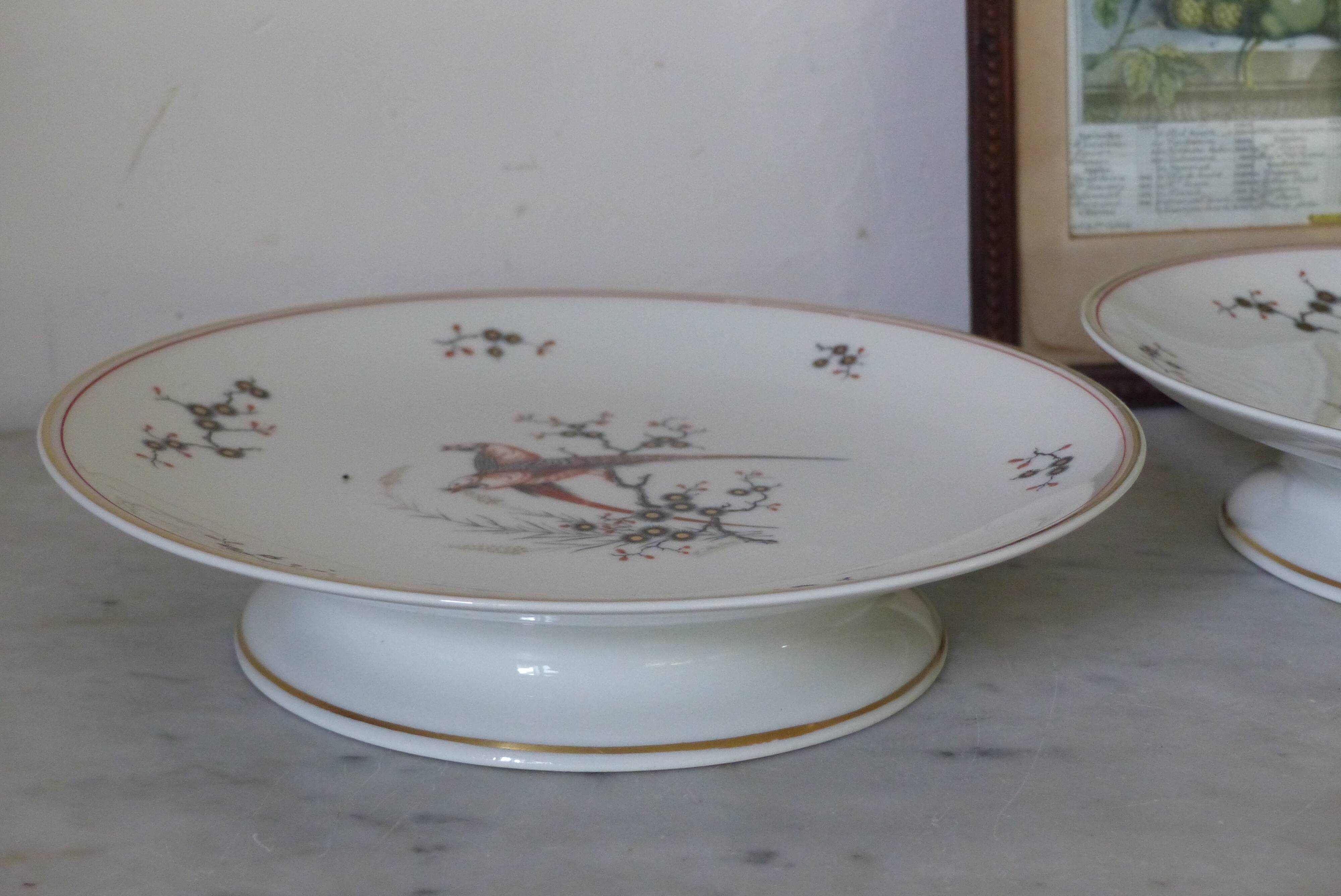 Royal Limoges porcelain compotier dish