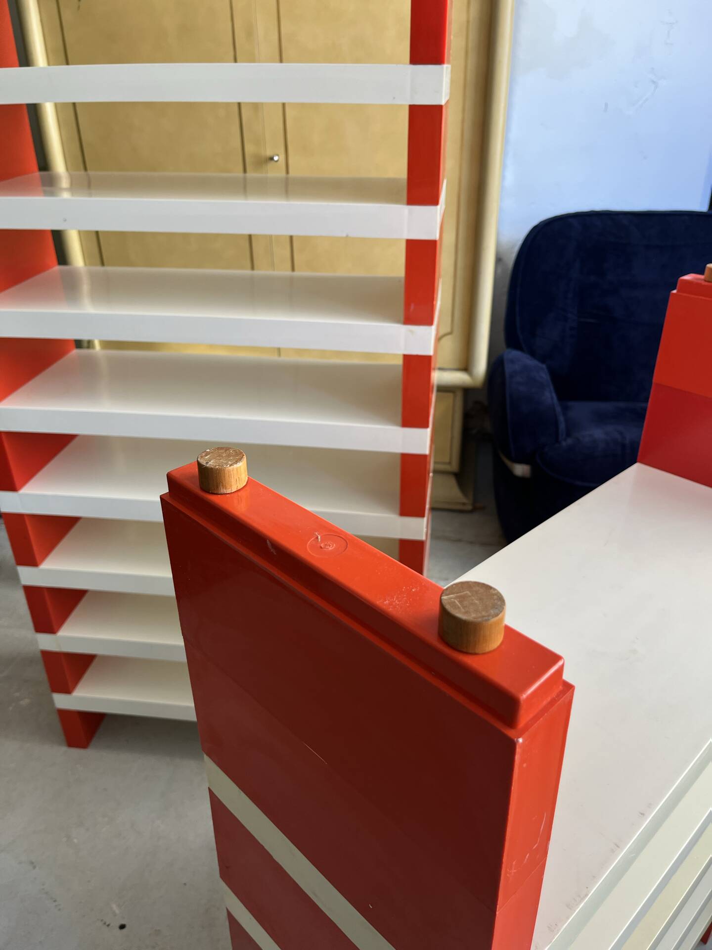 Bibliothèques modulaires 70’s