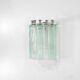 Pair of Murano glass wall sconces, Italy, 1960s.