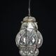 Venetian transparent lantern, Murano glass, Italy, 1970s