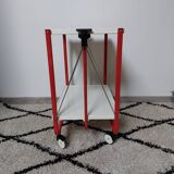 Metal server frz by lucien lepoix 1983 pop art vintage foldable rolling