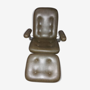 Vintage manual relax armchair