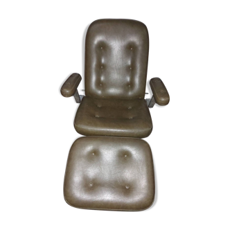 Fauteuil relax manuel vintage