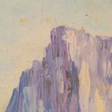 Landscape of Provence painted in oil signed