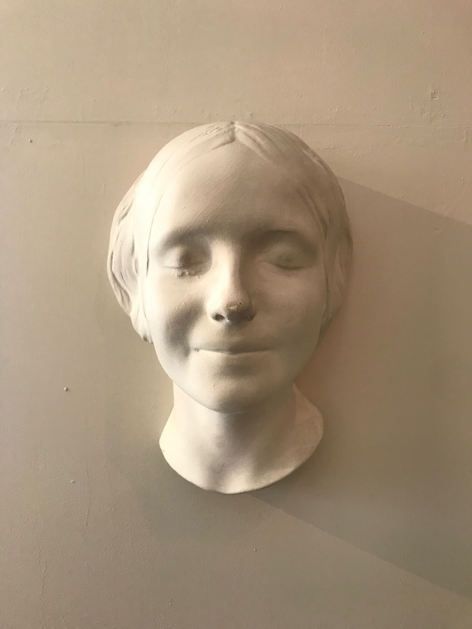 Wall decoration "Noyée de la Seine"