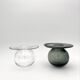 Duo Vases "Saturnus" Nanny Still Riihimäen Lasi Fumé & Clair Design Sc