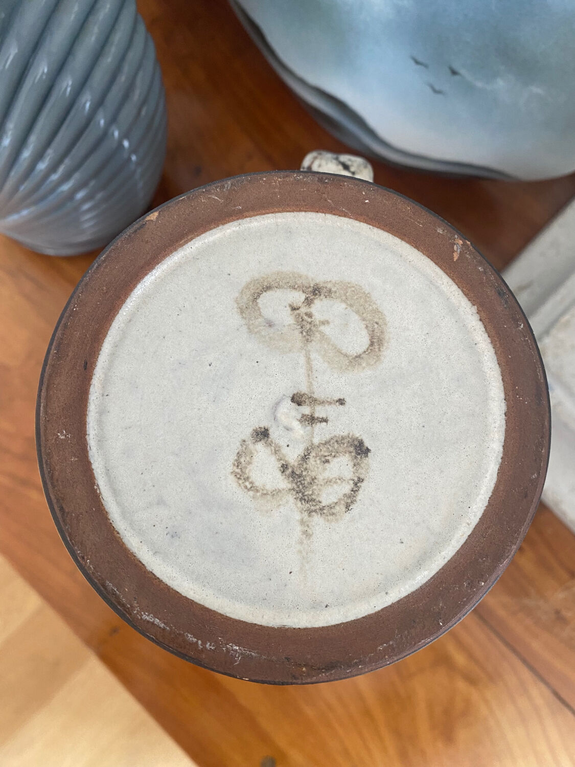 Pitcher or vase Gustave Reynaud ceramic Vallauris