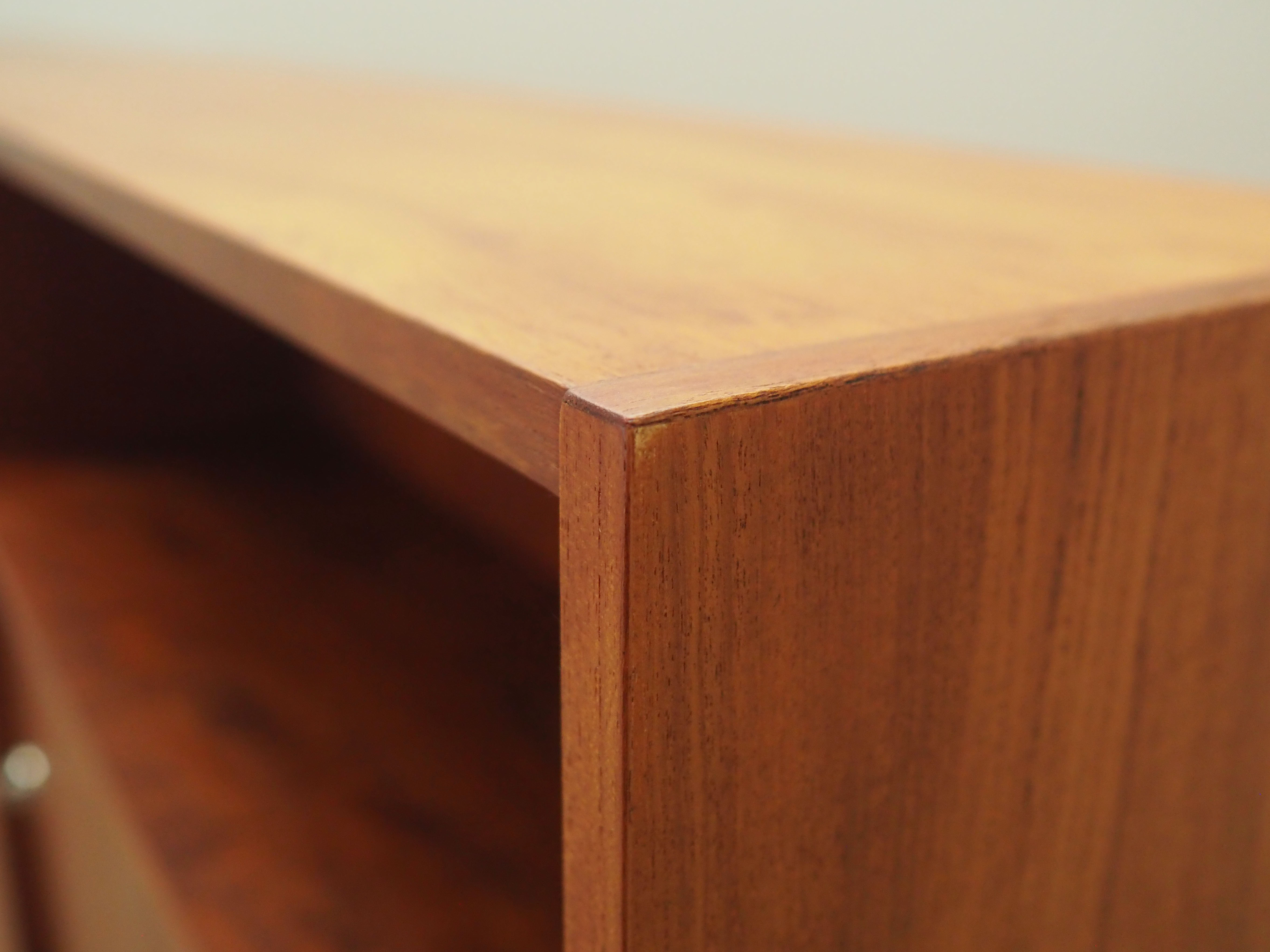 Teak bookcase, Danish design, 1970s, production: Denmark