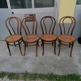 7 Chairs Marche Gebrüder Thonet and Wackerlin & C. original model no. 18